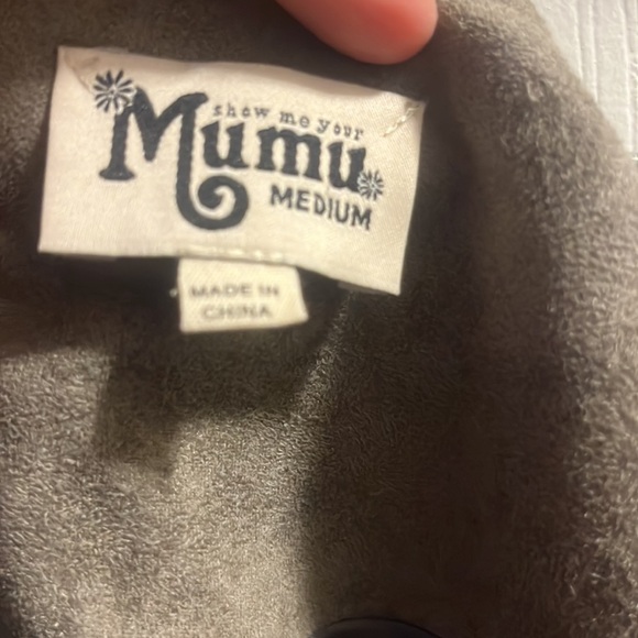 Mumu suede shirt skirt - Picture 2 of 3